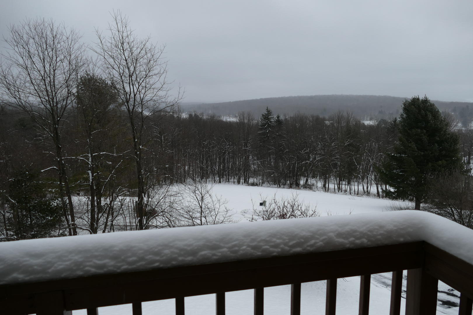 balcony view - winter