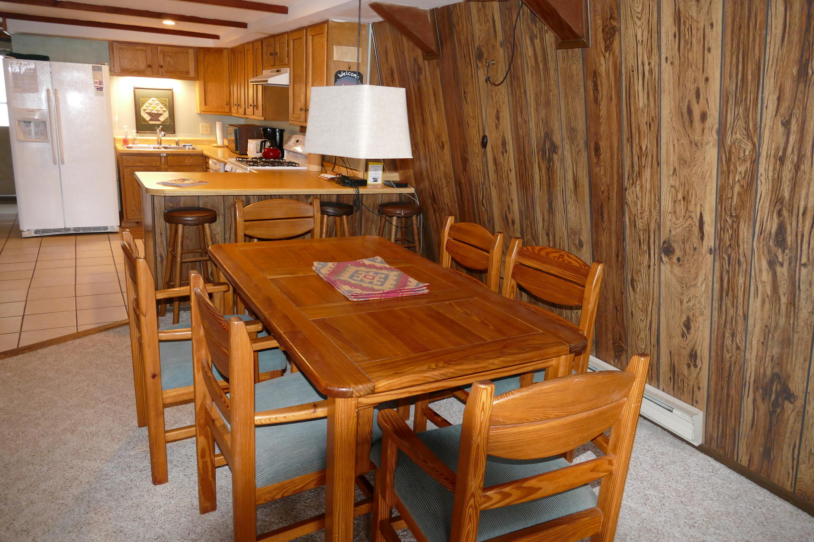 Dining Table to kitchen