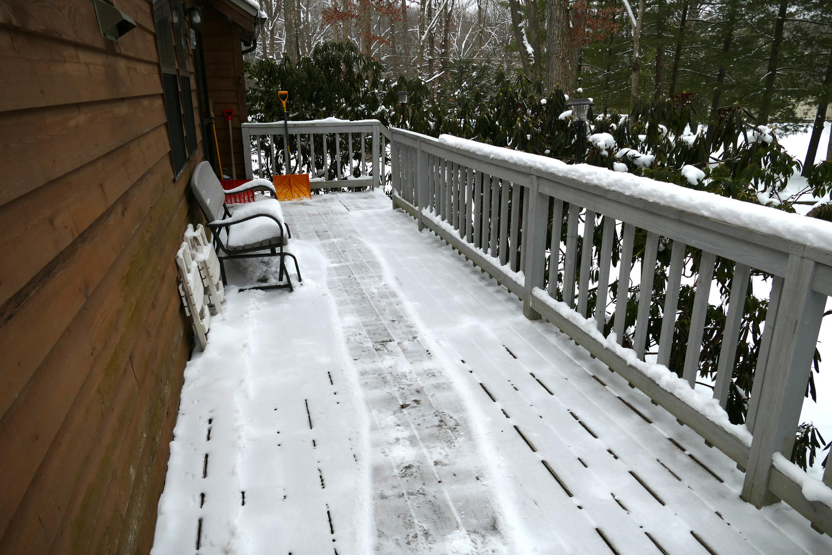 Front deck - Winter