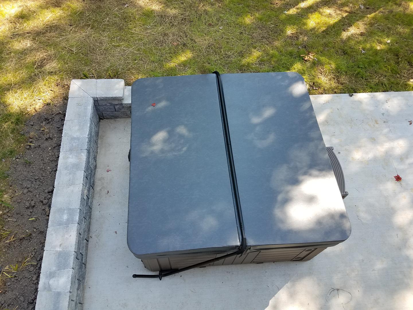 Hot Tub from upper deck