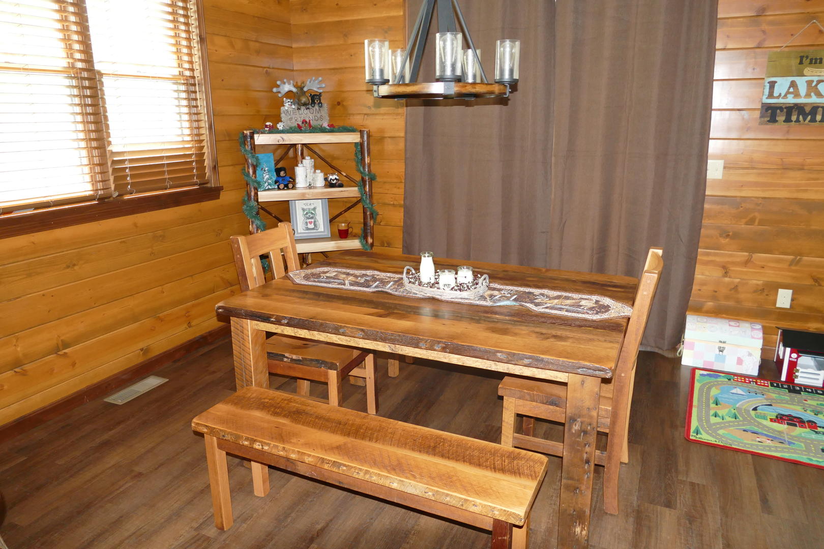 Dining Table with patio door