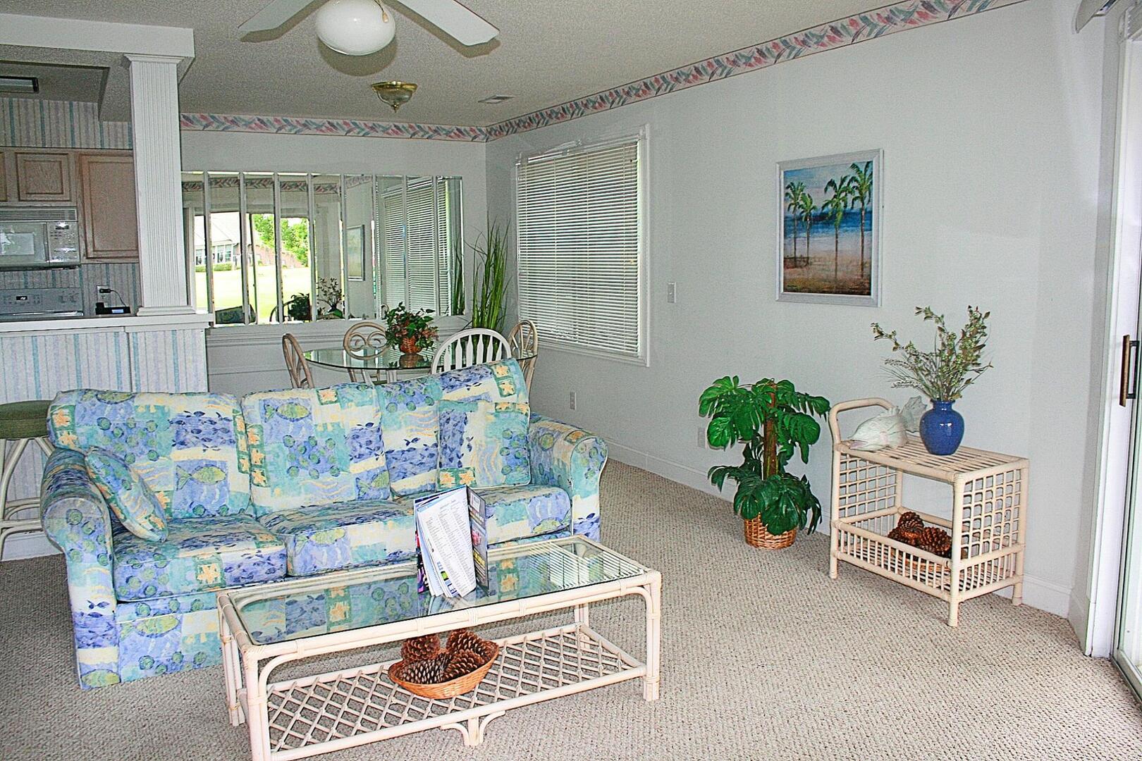 Full Kitchen, 1 Bedroom, 1 Bath, 27 Hole Golf Resort, Close to Beach in Calabash, NC(501M)