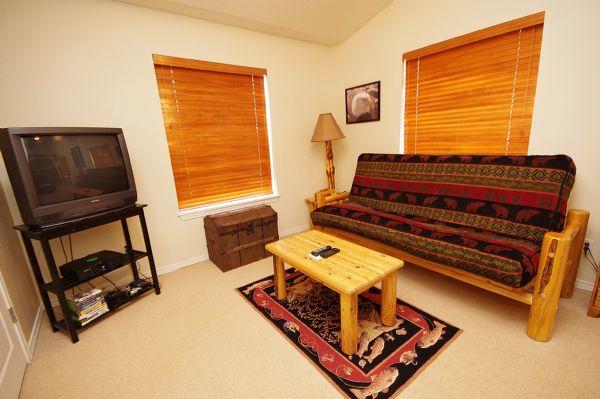 Guest Bedroom Futon, TV and Xbox