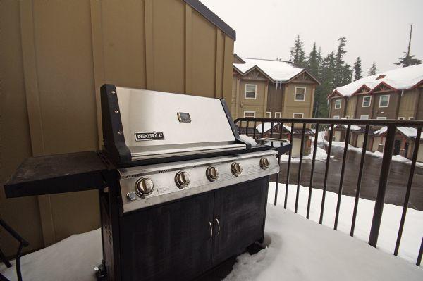 Grill on Private Patio