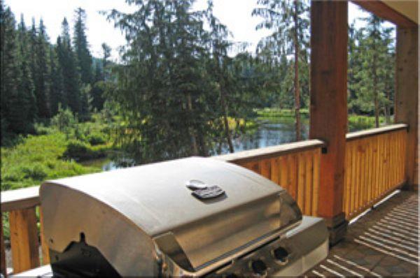 Grill on Private Patio