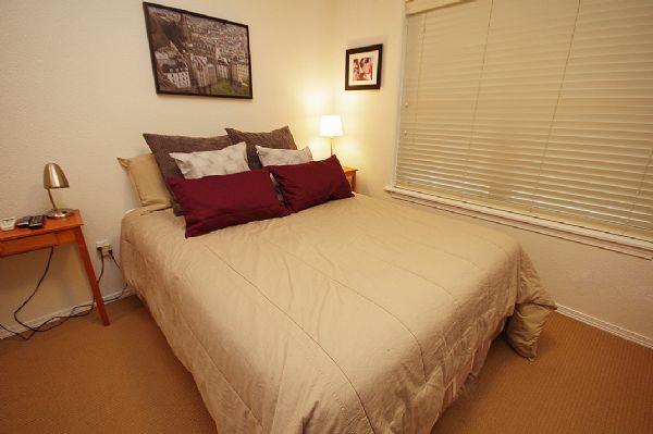 Queen Bed in Master Bedroom