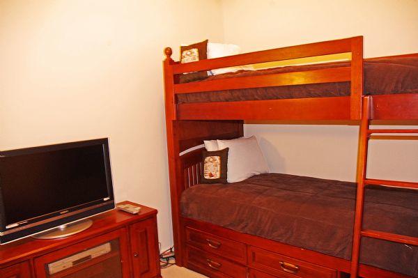Open Den with Bunk and Tv