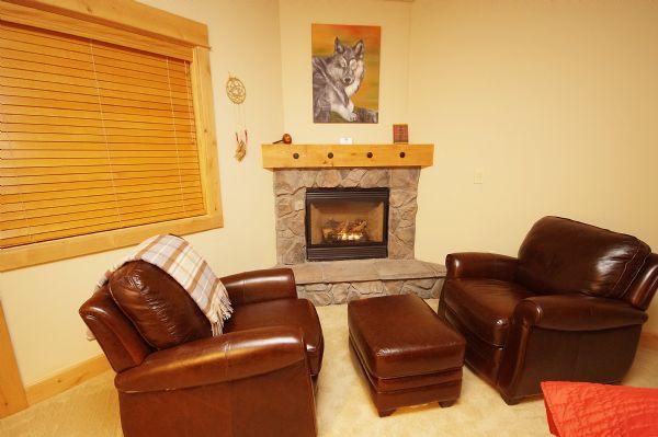 Master Bedroom Fireplace and Seating