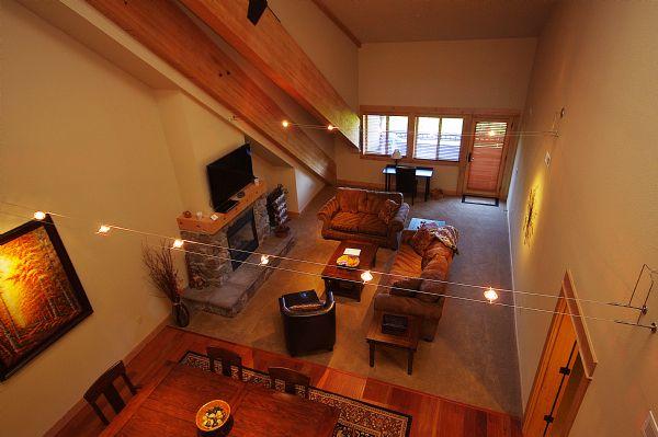 Looking down from the Loft 