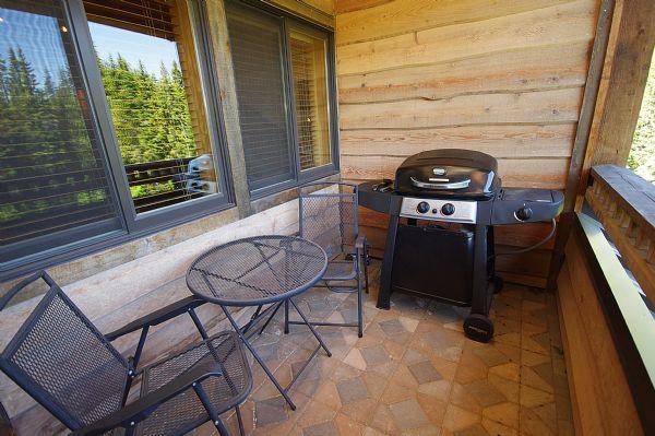 Private Patio with Grill