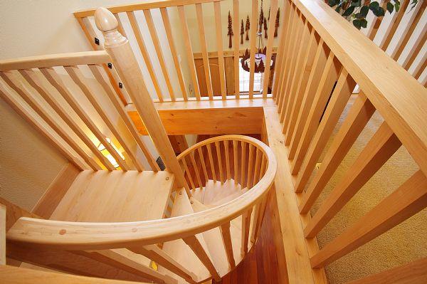 Spiral Staircase to Loft
