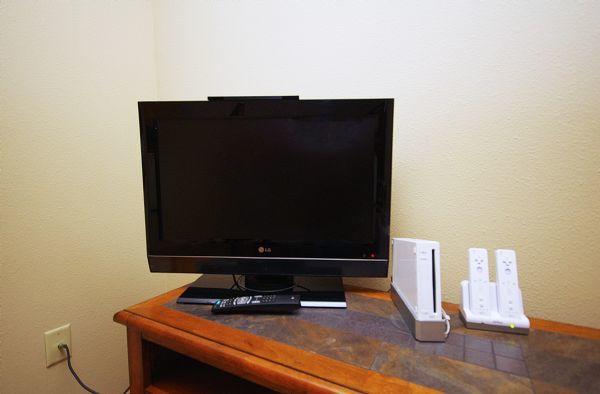 Spare Room Tv and Wii