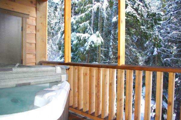 Hot Tub on Private Patio