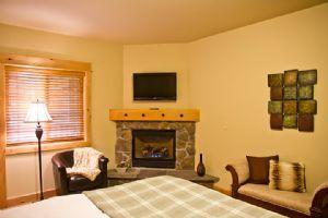 Gas Fireplace in Master Suite