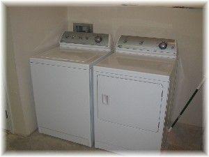 Laundry in Garage