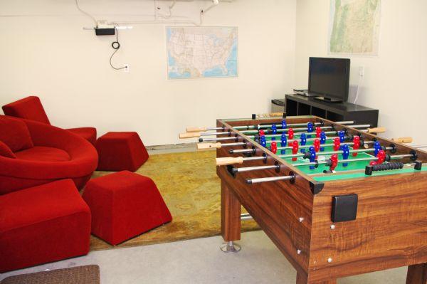 Foosball in Heated Garage