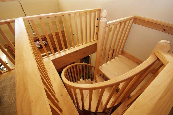 Spiral Staircase to Loft