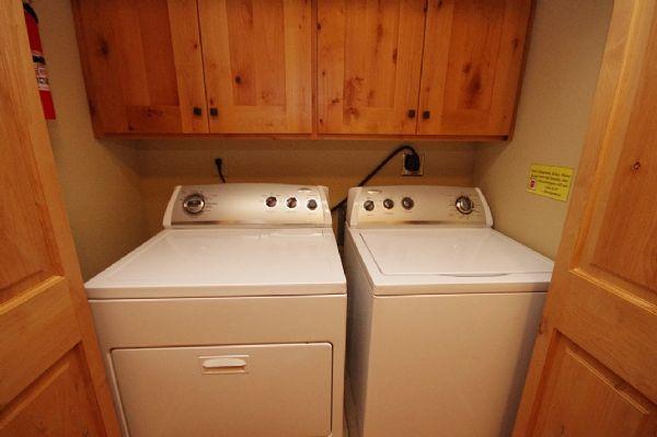 Washer & Dryer - Soap Provided