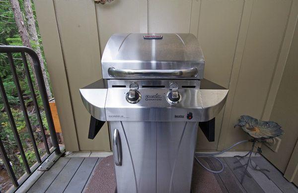 Grill on Private Patio