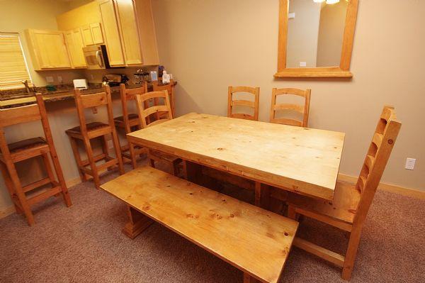 Large Dining Room Table & Breakfast Bar