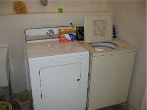 Laundry Facilities in Garage