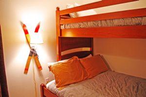 Bunk Bed in Spare Room with Full Bottom