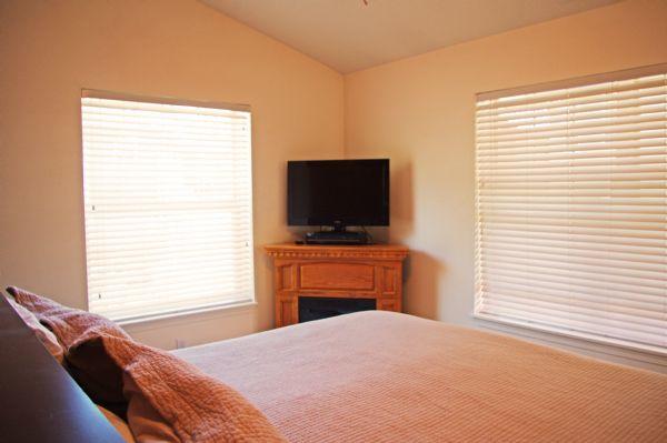 Master Bedroom Tv and Electric Fireplace