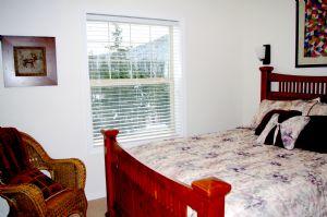 Queen Bed in Guest Bedroom