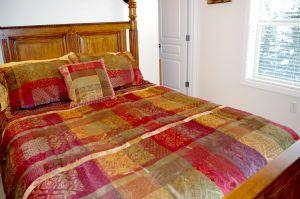 Queen Bed in Master Bedroom