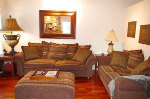 Oversized Sofas in Living Room