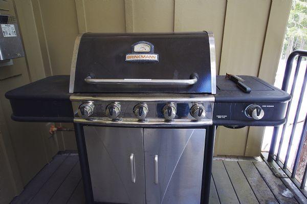 Grill on Private Patio