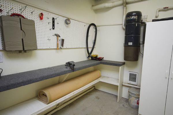 Work Bench in Heated Garage