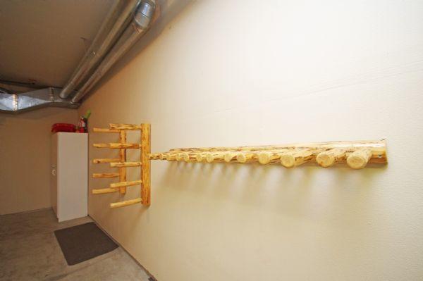 Hanging Racks in Heated Garage