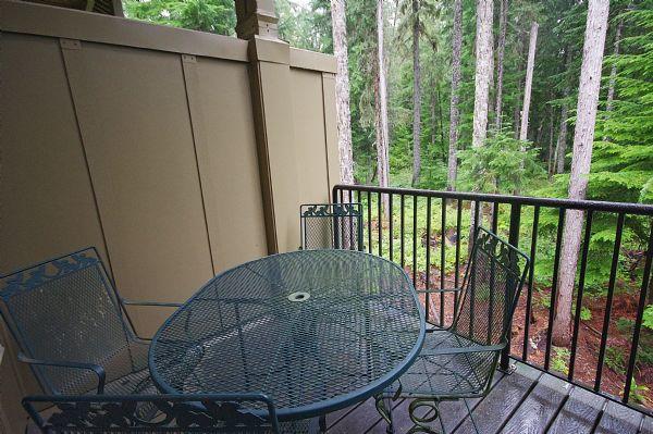 Patio Furniture on Private Patio