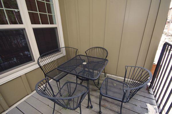 Private Patio Seating