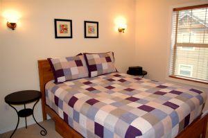 Queen Bed in Guest Bedroom