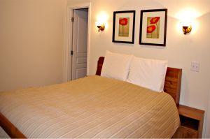 Queen Bed in Master Bedroom