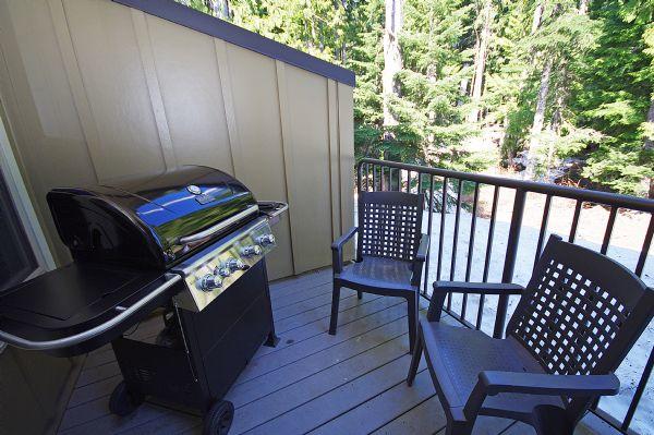 Grill on Private Patio