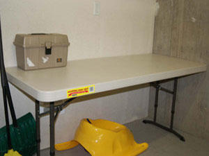 Work Bench with Tools