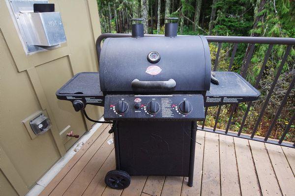 Grill on Private Patio