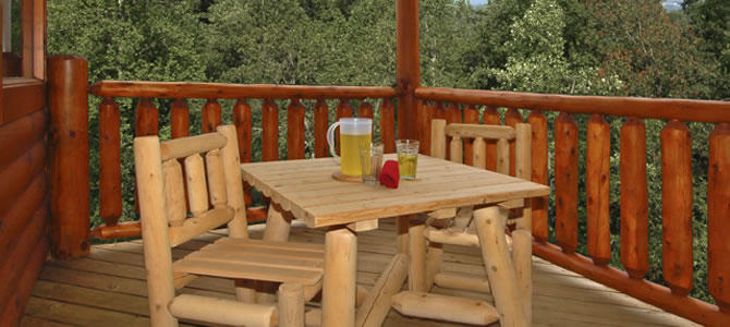 Deck Table and Chairs