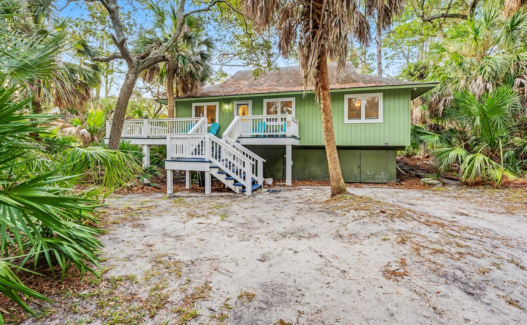 Expansive Deck And Golf Cart Access - Charming Island Retreat - Fripp Island, SC