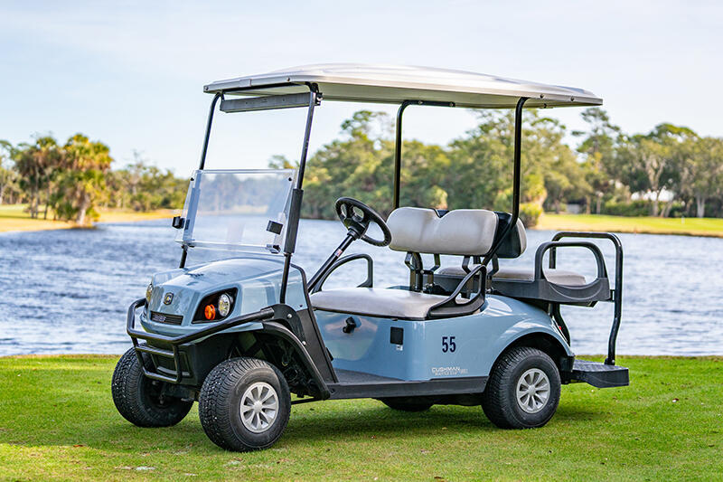 Rent a golf cart to travel Fripp Style!