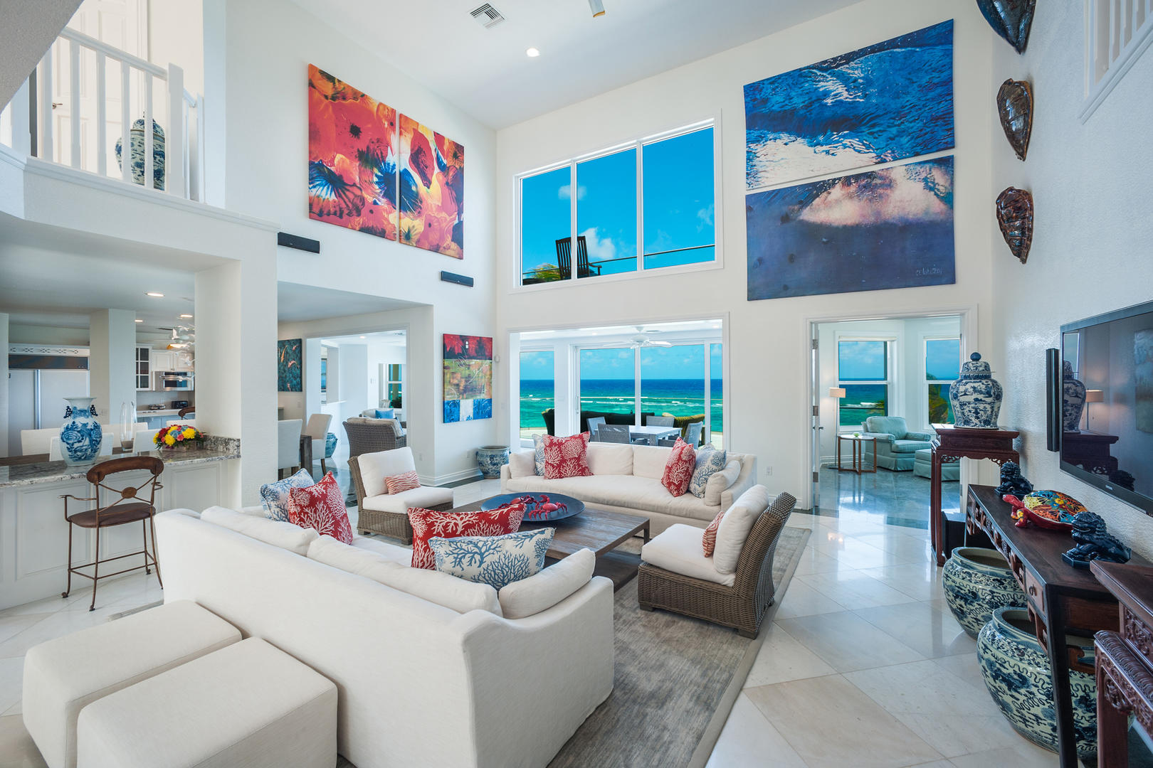 Welcome to Great Bluff Estates! Vacation in island luxury at this oceanfront estate.