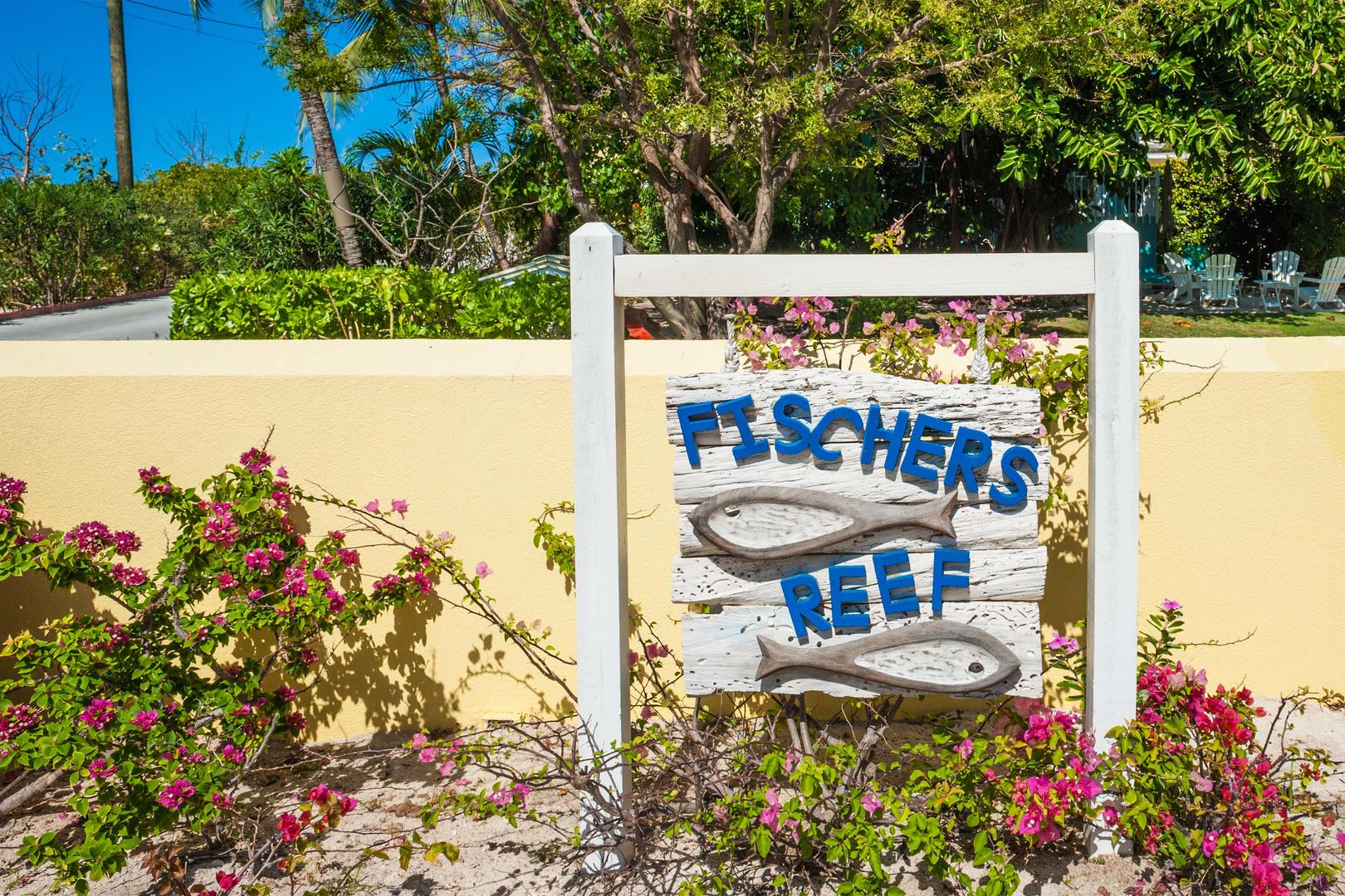 Sign welcoming you to your new home away from home.