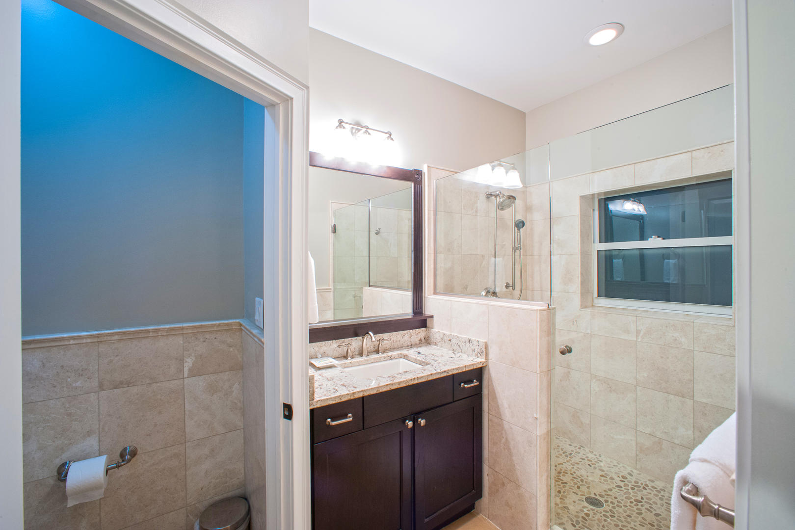 Suite Bathroom with Walk-in Shower.