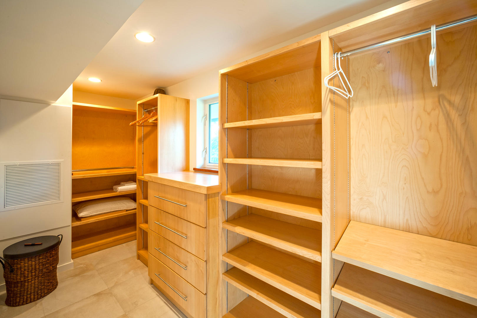 Second Floor Master Closet.