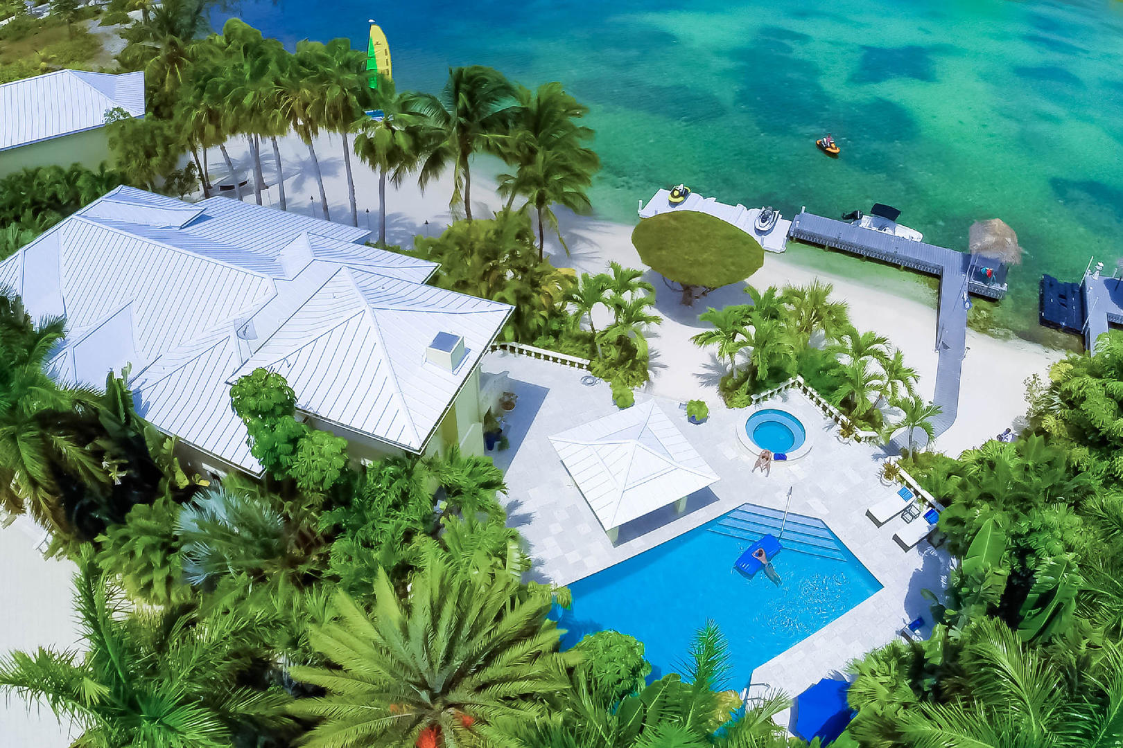 Welcome to Kaiku! A tropical lush paradise perfect for a family getaway.