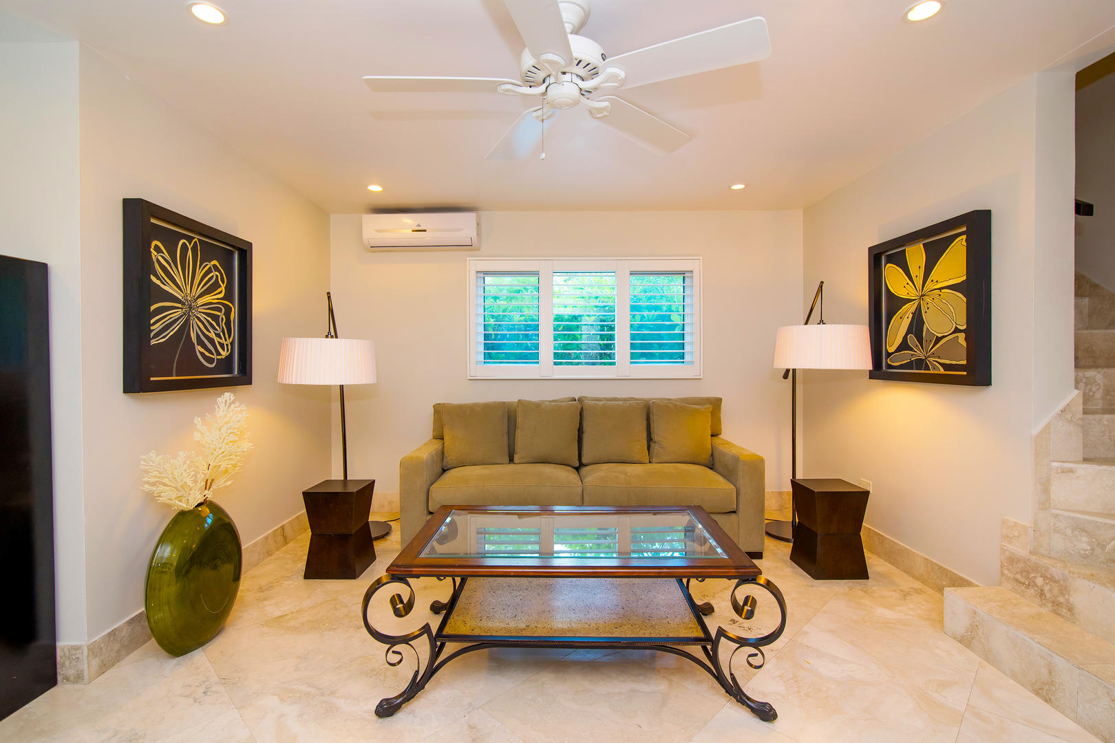 First Floor East Den with Pull Out Sofa.