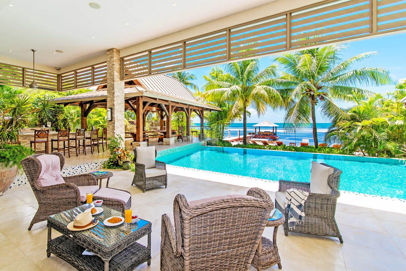 Outdoor living is superb at Paradis Sur Mer.